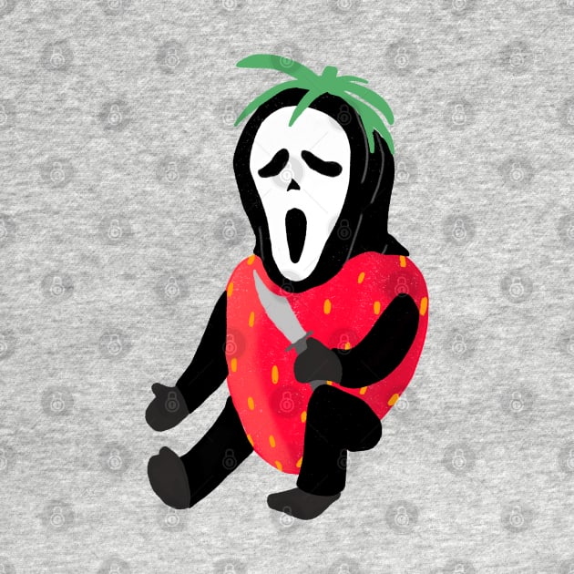 Strawberry Ghostface by imgabsveras